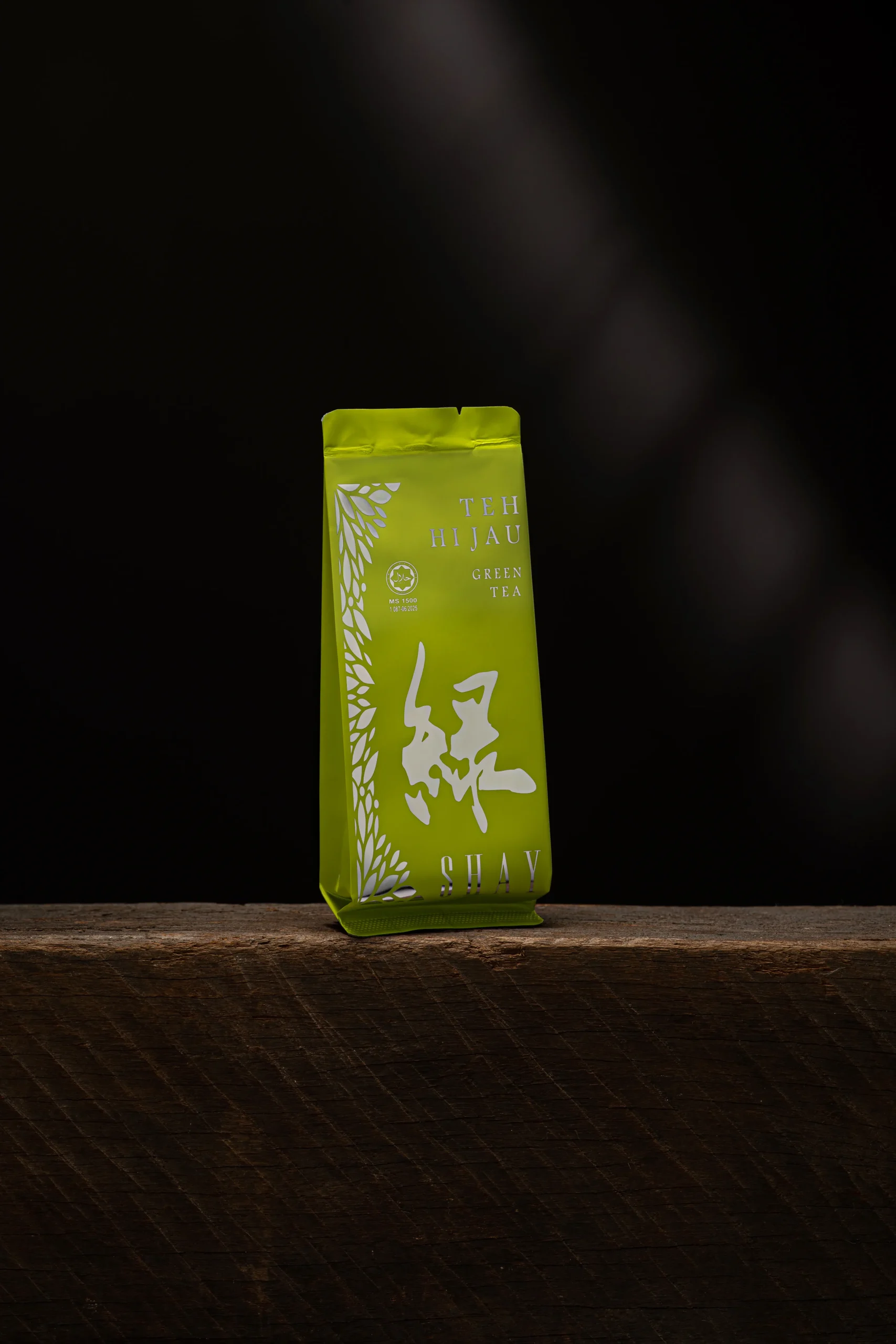 Anji White green tea leaves — sachet