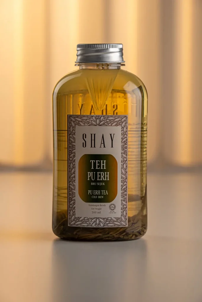 SHAY Pu Erh cold brew tea