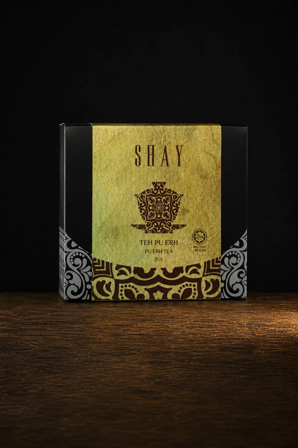 Sheng Pu Er raw pu-erh tea — box